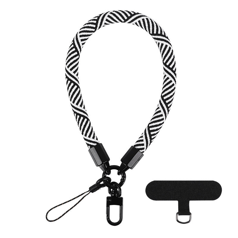 Anti-Theft Phone Wrist Strap – Durable Polyester Lanyard Keychain for Secure Grip