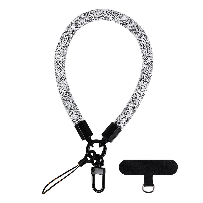 Anti-Theft Phone Wrist Strap – Durable Polyester Lanyard Keychain for Secure Grip