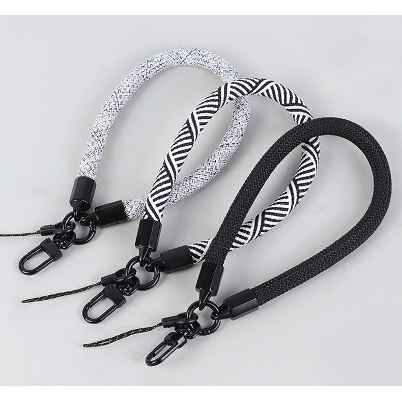 Anti-Theft Phone Wrist Strap – Durable Polyester Lanyard Keychain for Secure Grip