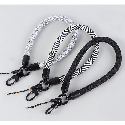Anti-Theft Phone Wrist Strap – Durable Polyester Lanyard Keychain for Secure Grip