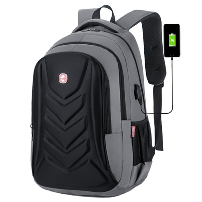 Laptop-Rucksack mit USB-Ladeanschluss und Diebstahlschutz