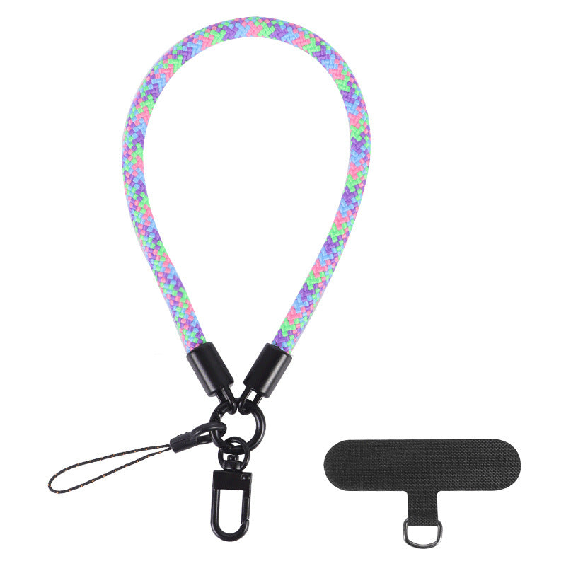 Anti-Theft Phone Wrist Strap – Durable Polyester Lanyard Keychain for Secure Grip