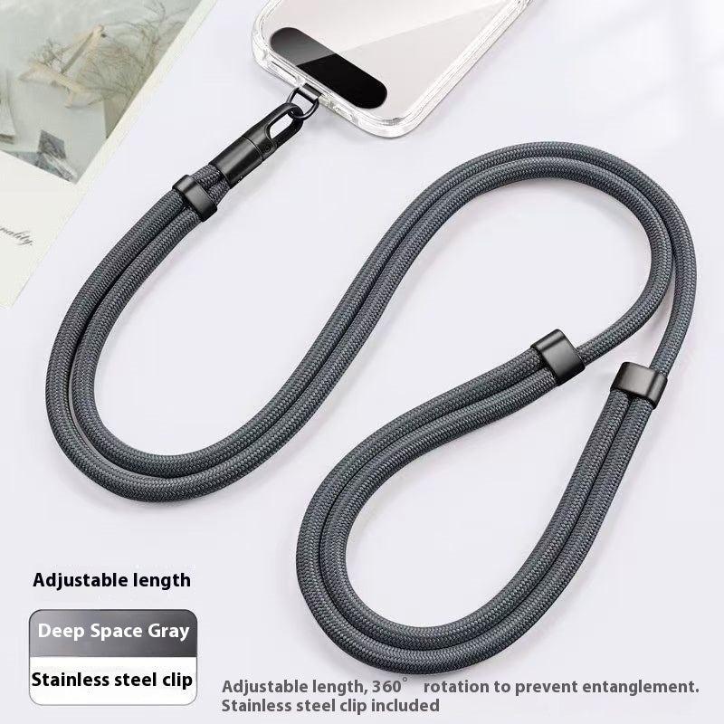 Adjustable Anti-Theft Phone Lanyard – Durable Clip Strap for Secure & Hands-Free Carry