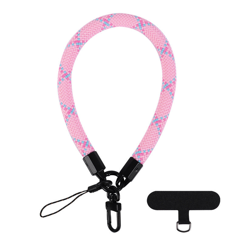Anti-Theft Phone Wrist Strap – Durable Polyester Lanyard Keychain for Secure Grip